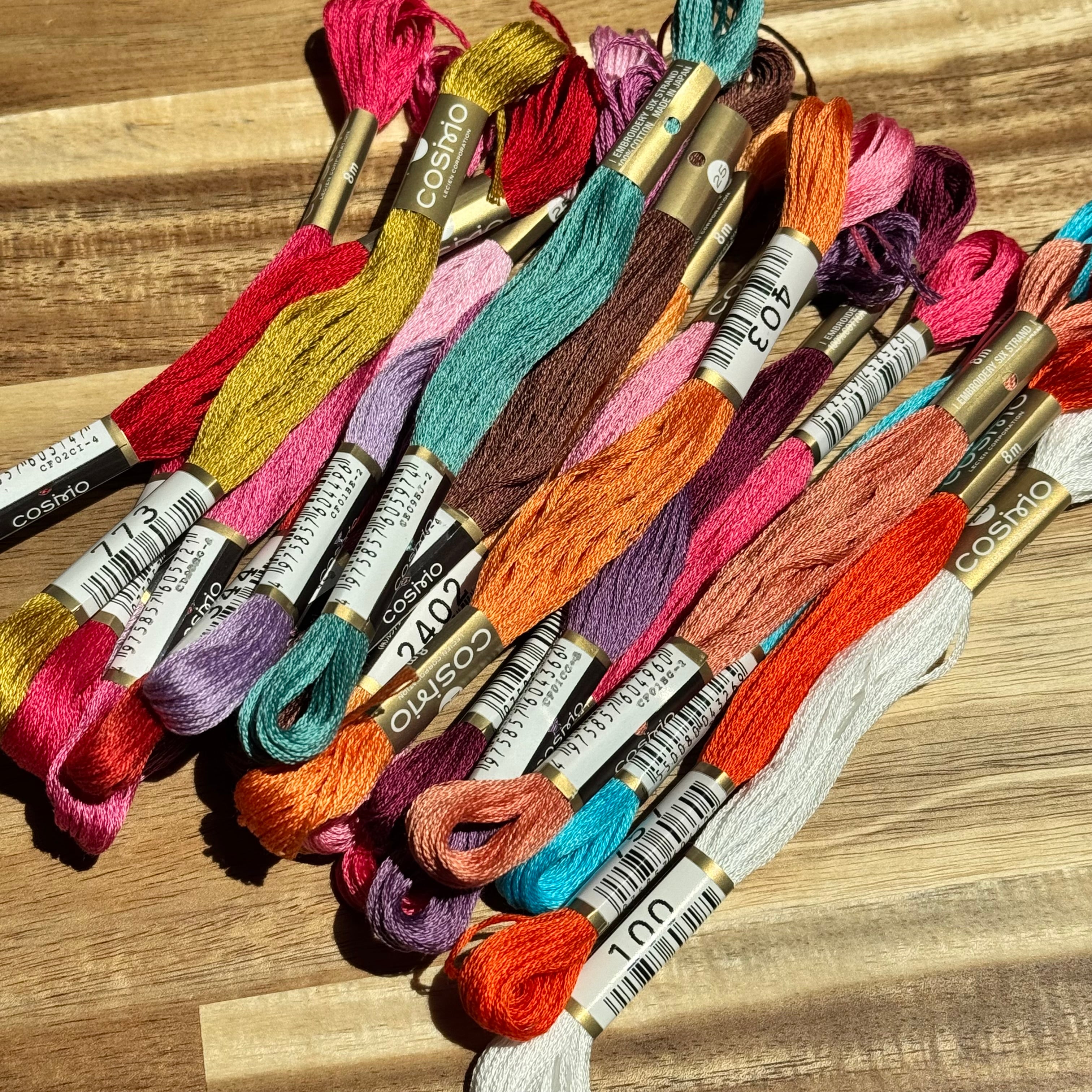 COSMO Floss Pack for Garden Party Warm – The Wild Hare Haberdashery