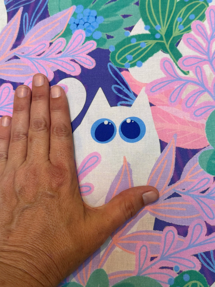 Garden Cat Fabric