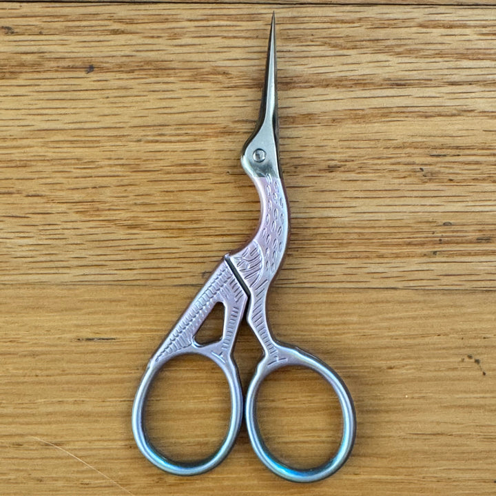Crane Embroidery Scissors