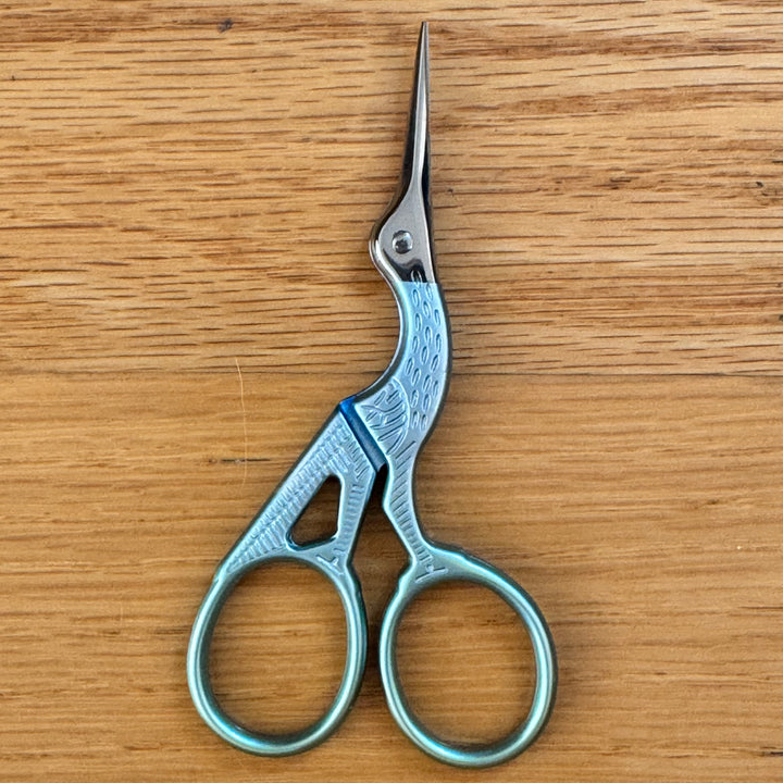 Crane Embroidery Scissors