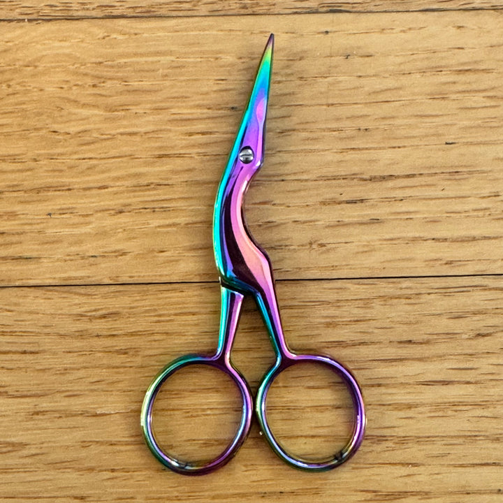 Modern Crane Embroidery Scissors