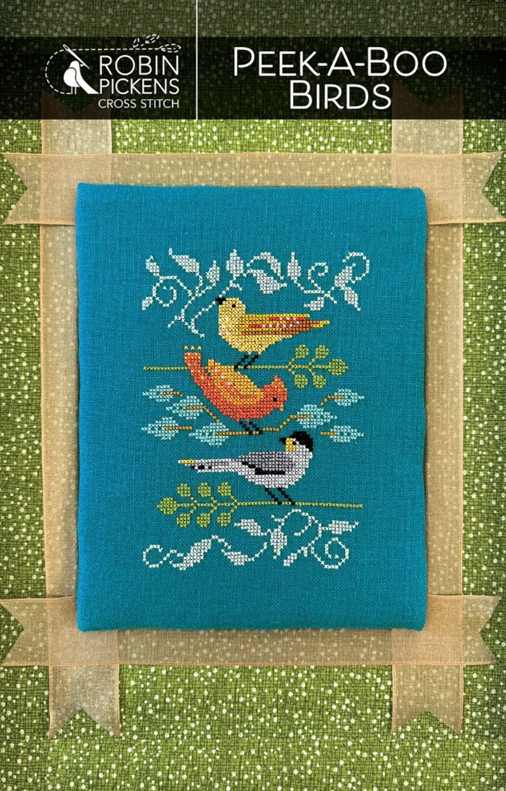 Peek A Boo Birds Cross Stitch Pattern