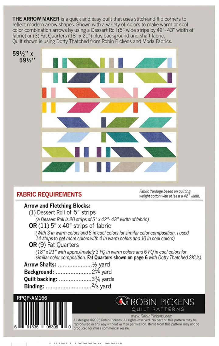 The Arrow Maker Quilt Pattern