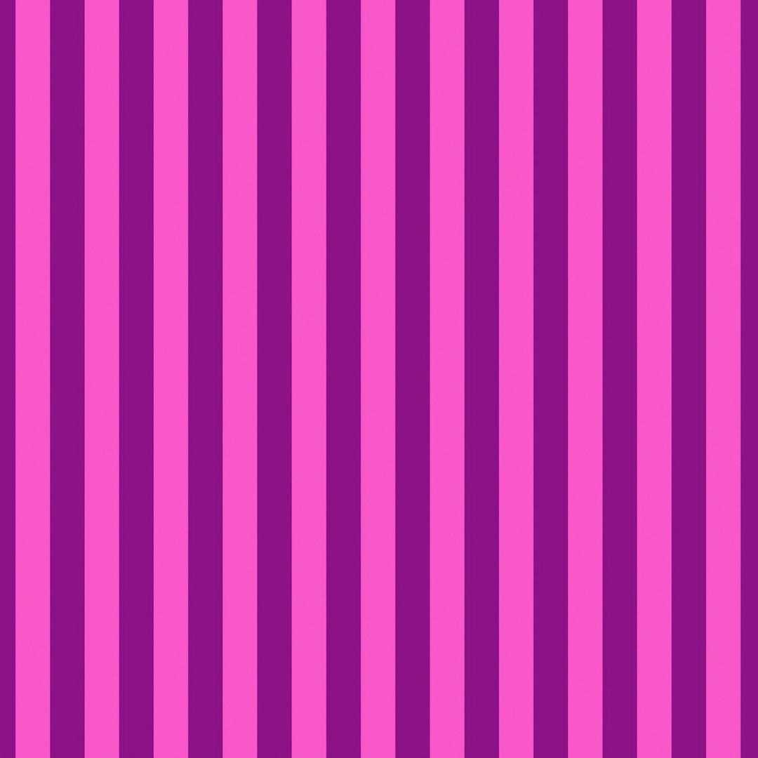 Tent Stripe by the 1/4 Yard - Foxglove