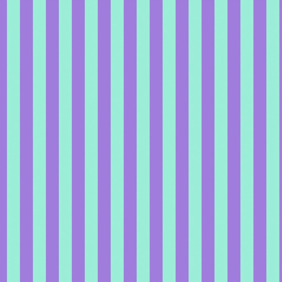 Tent Stripe by the 1/4 Yard - Petunia
