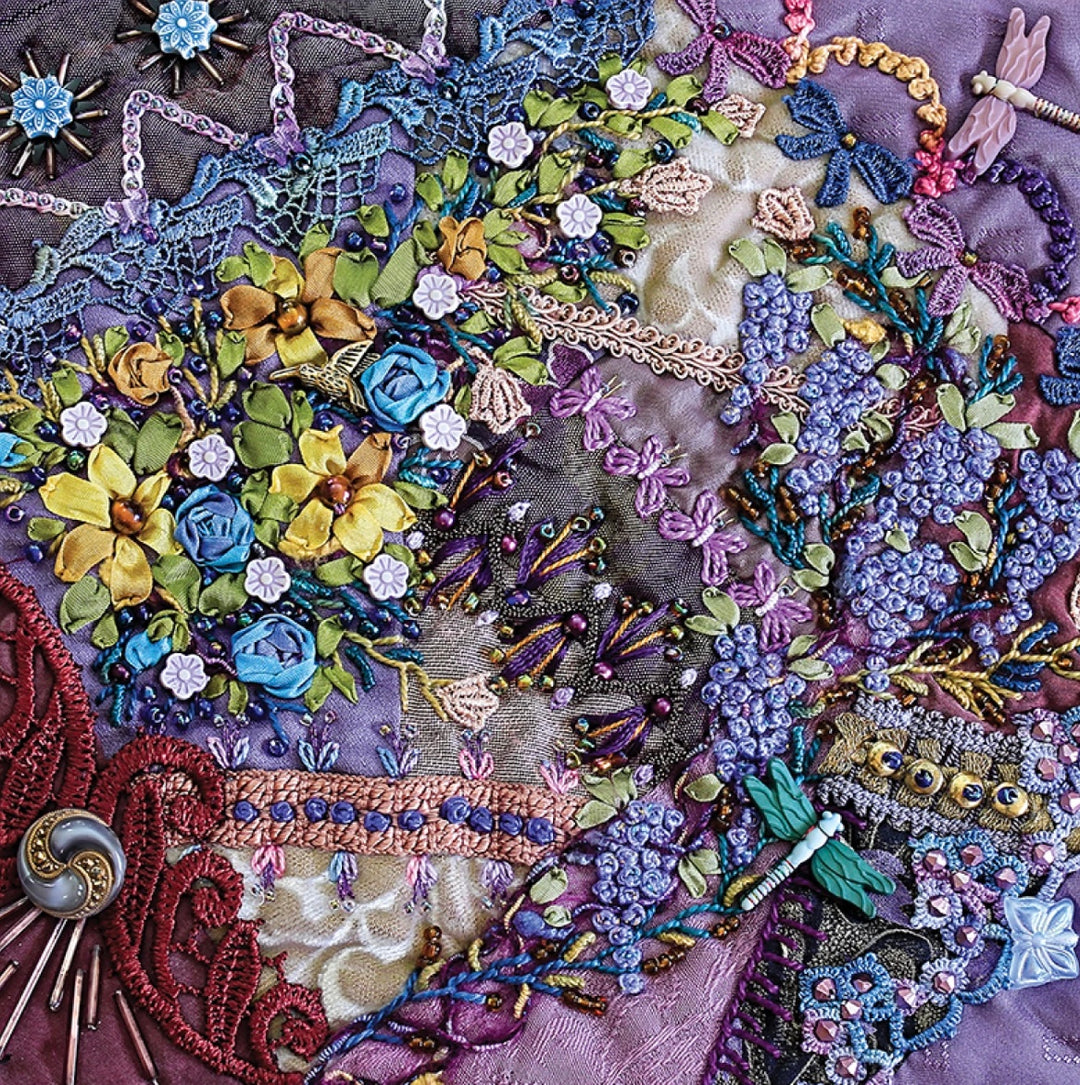 Crazy Quilting for Beginners Handy Pocket Guide