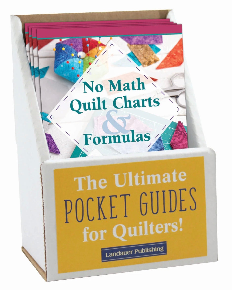 Updated No Math Quilt Charts & Formulas Pocket Guide