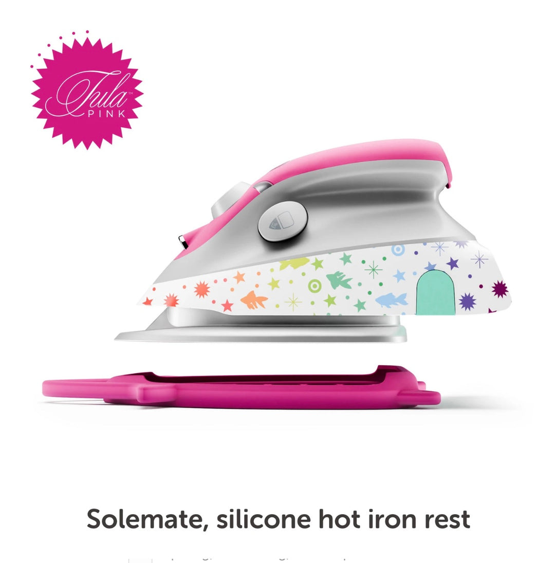 Oliso Mini Iron With Trivet Tula Pink