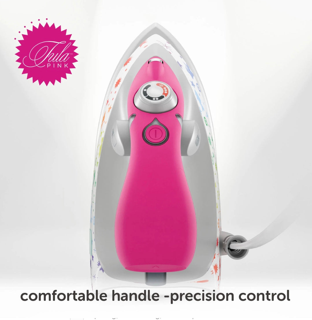 Oliso Mini Iron With Trivet Tula Pink