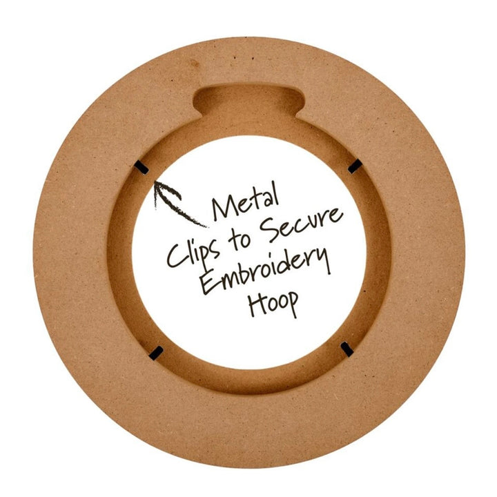 Bucilla Hoop Display 6" Beaded Circle