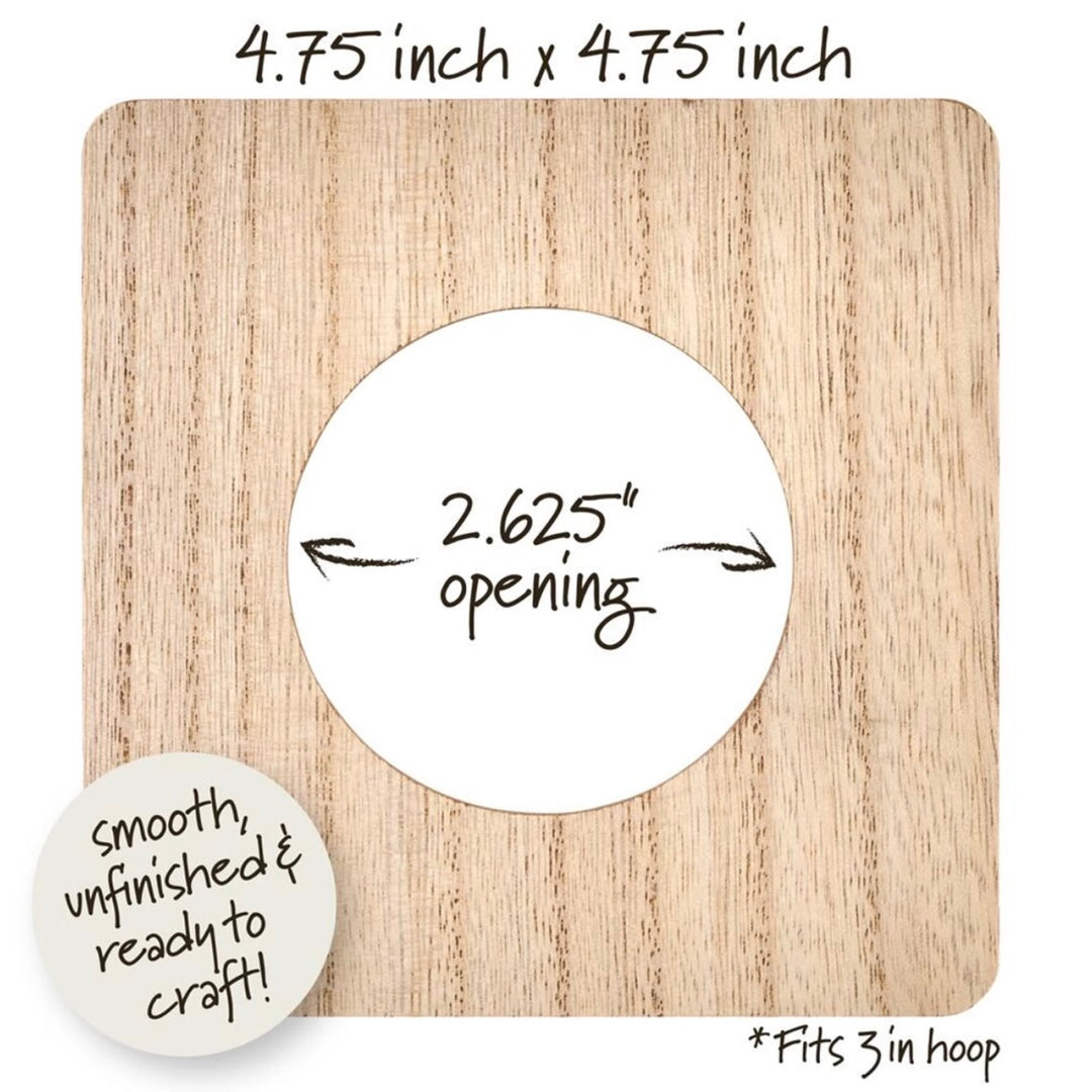 Bucilla Hoop Display 3" Square