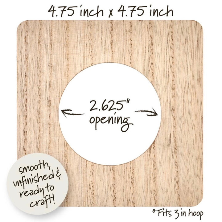 Bucilla Hoop Display 3" Square