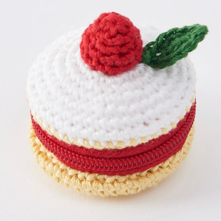 Cosmo Tiny Pouch Crochet Kit - Cake