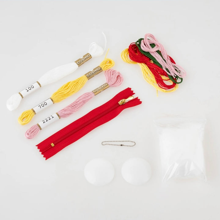 Cosmo Tiny Pouch Crochet Kit - Cake