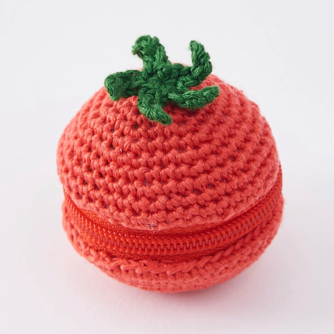 Cosmo Tiny Pouch Crochet Kit - Tomato