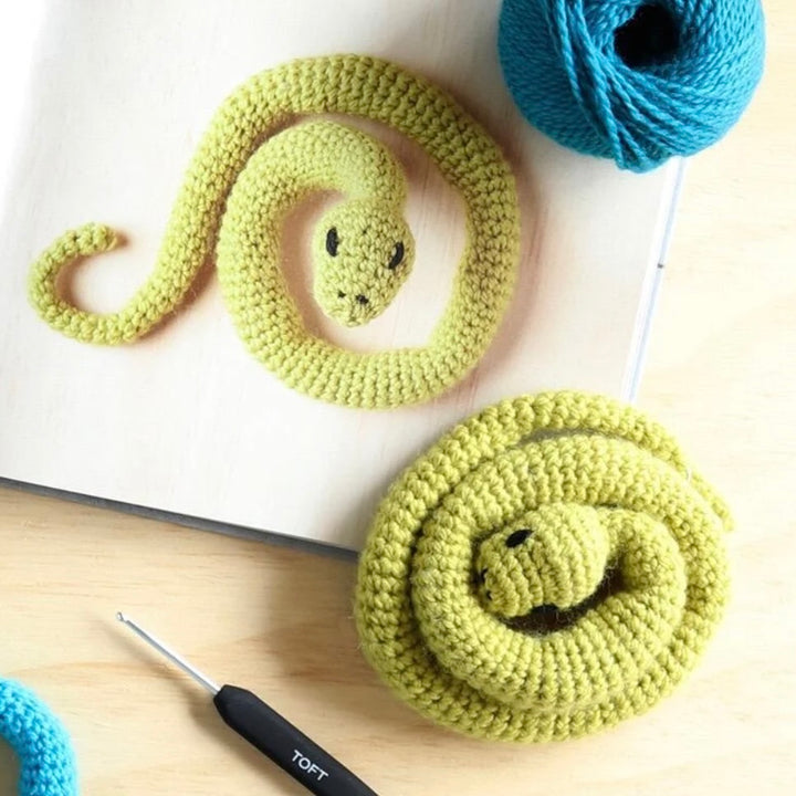 Mini Atticus the Snake Crochet Kit