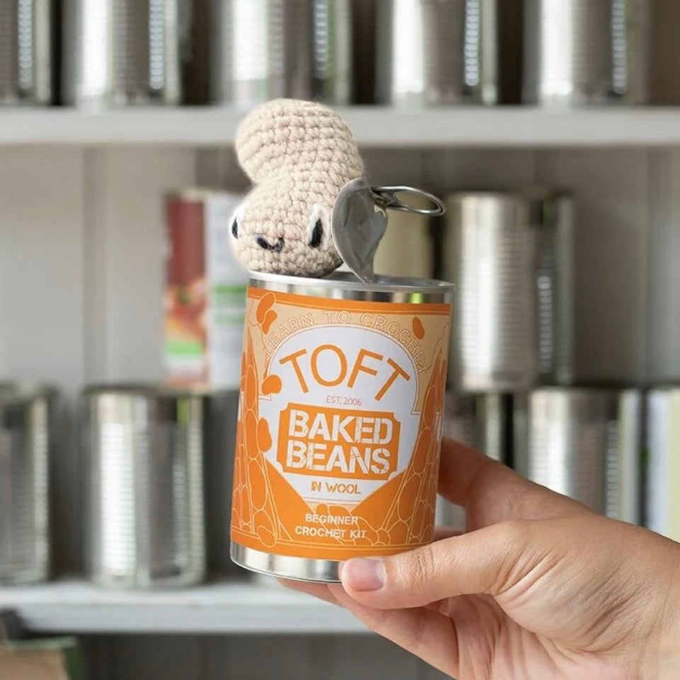 Baked Beans in a Can Crochet Kit