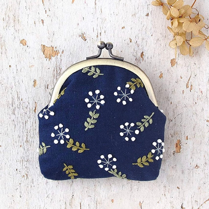 Embroidered Coin Purse Kit