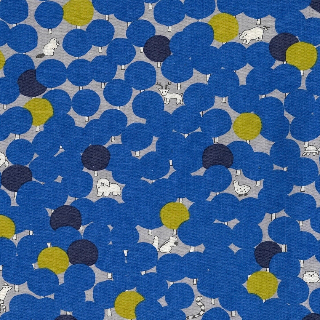 Marble SUD Tree Dot Fabric by the 1/4 Yard - Blue