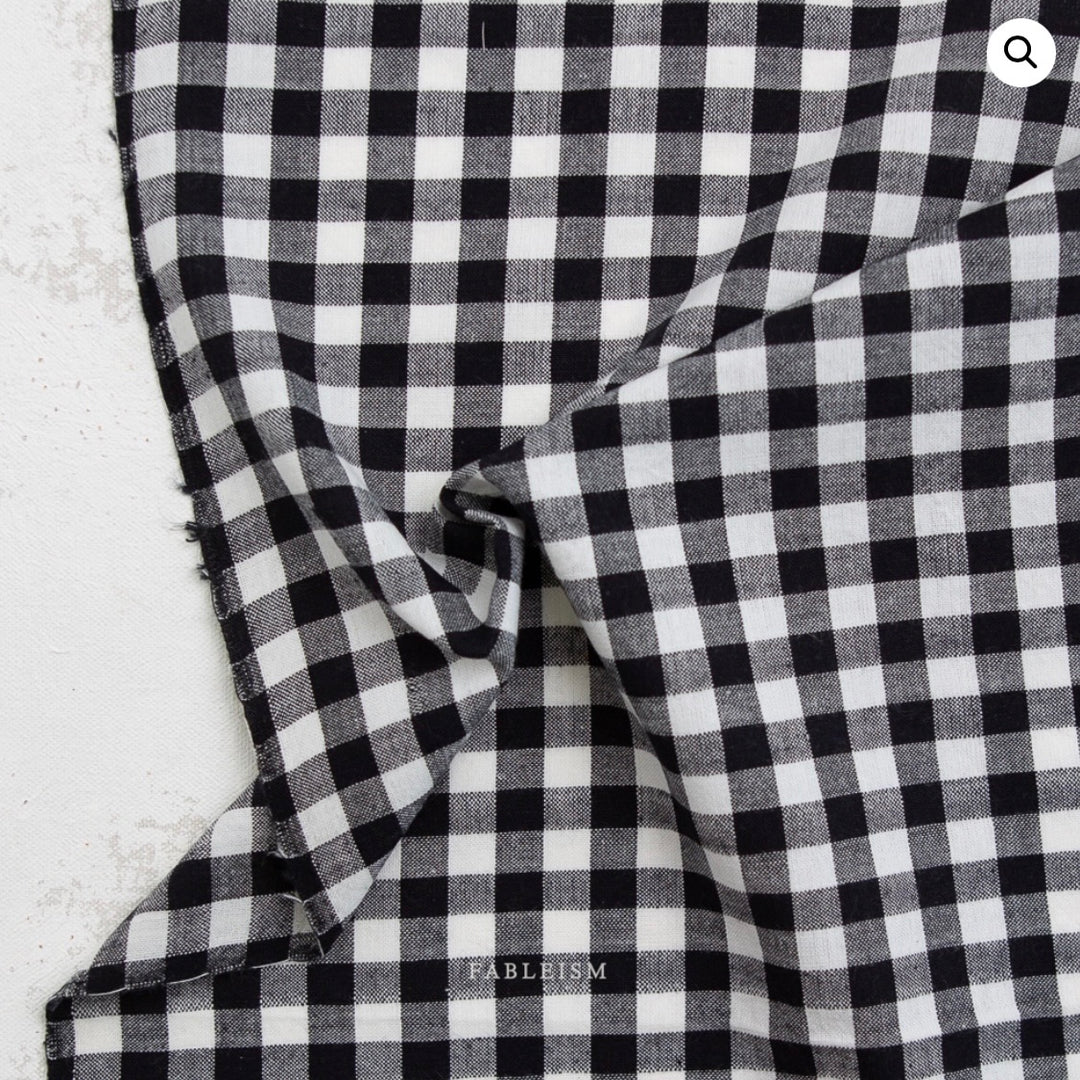 Camp Gingham by the 1/4 Yard - Obsidian