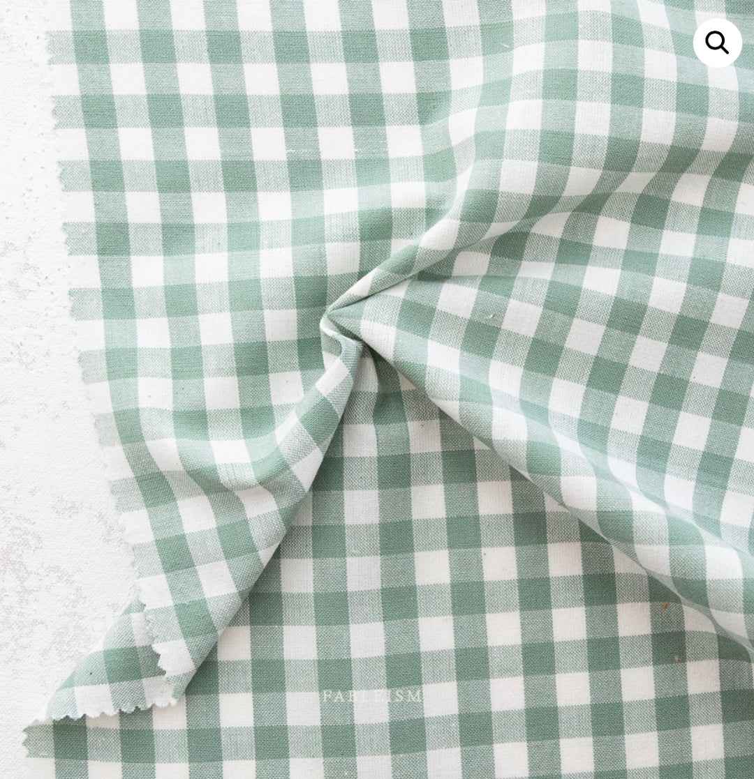 Camp Gingham by the 1/4 Yard - Scout Green
