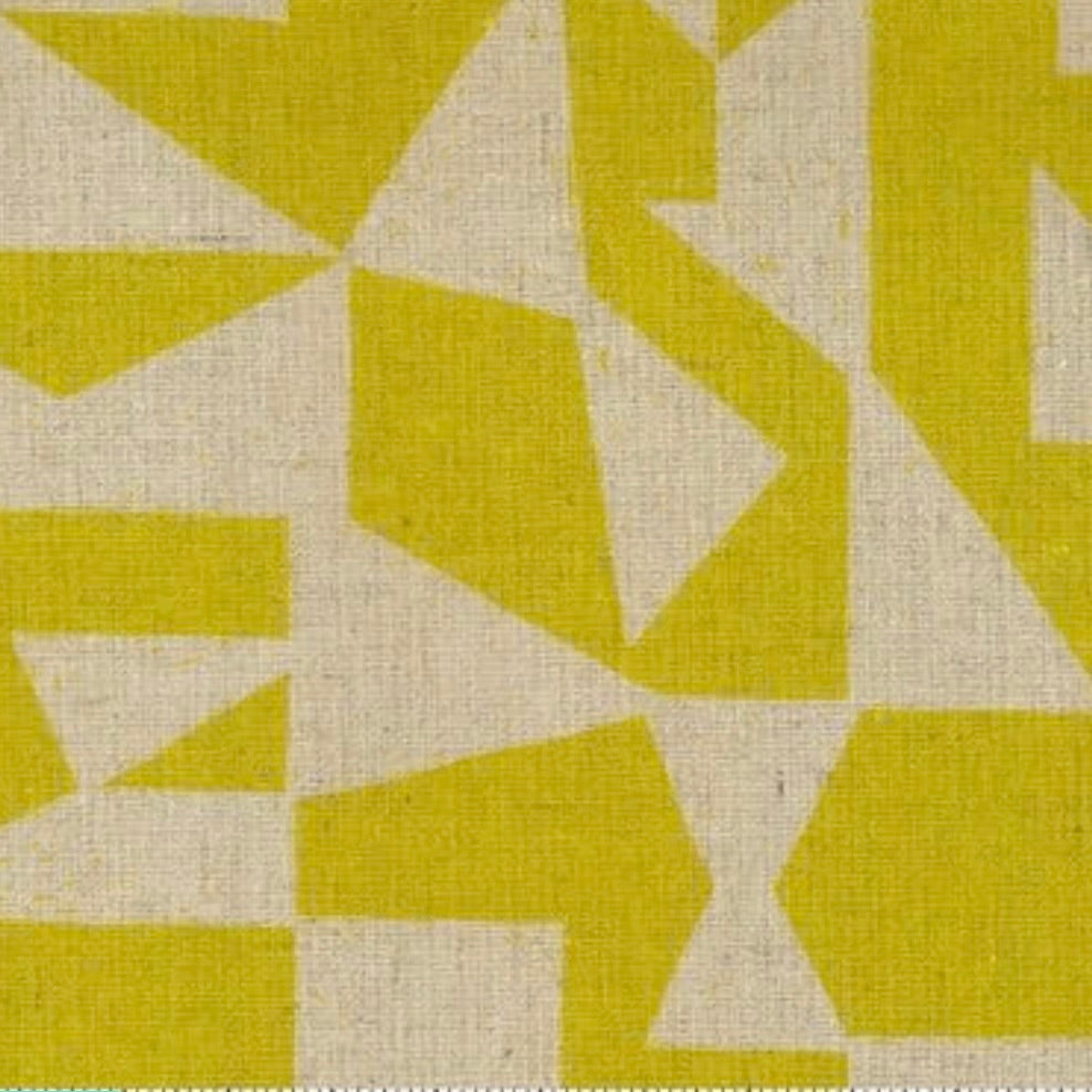 Echino Nico Fabric by the 1/4 Yard - Yellow