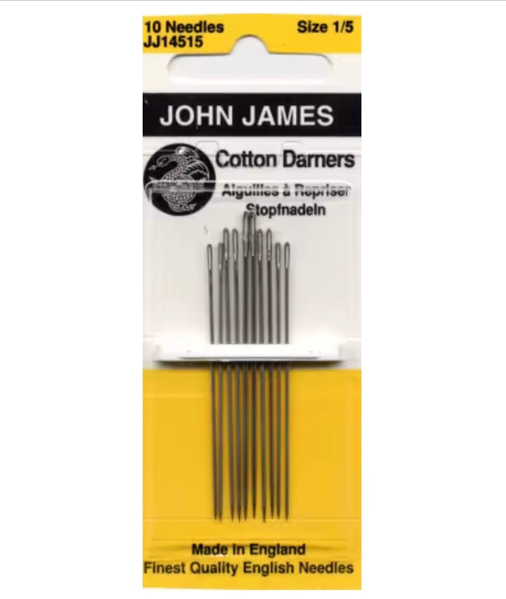 John James Cotton Darner Needles