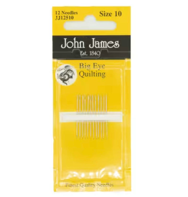 John James Big Eye Quilting Needles