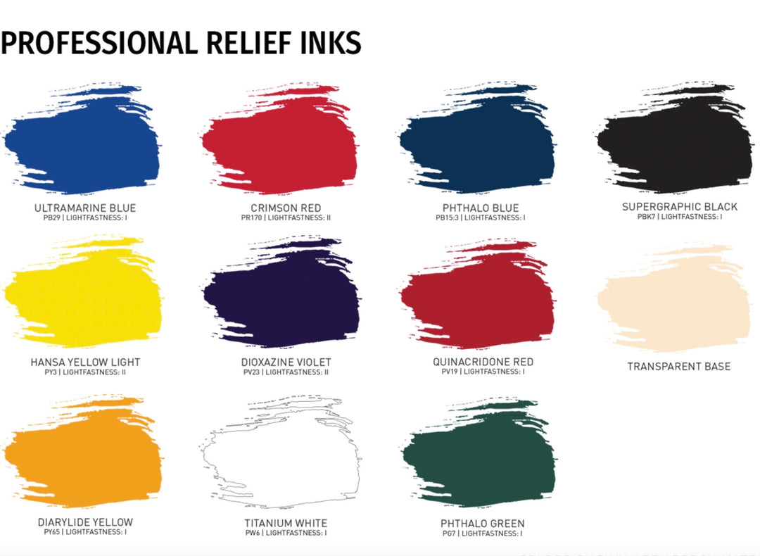 Professional Relief Ink by Speedball
