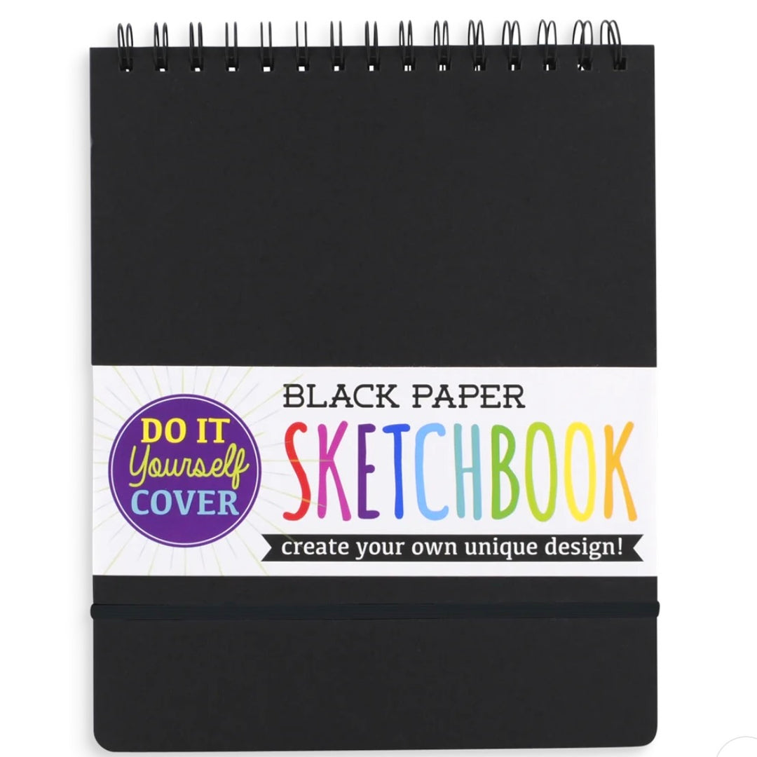 Black DIY Cover Sketchbook