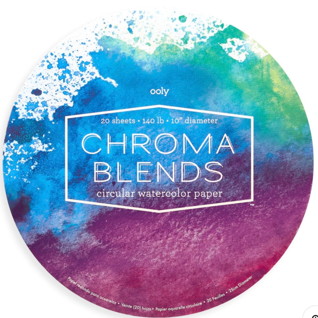 Chroma Blends Circular Watercolor Paper