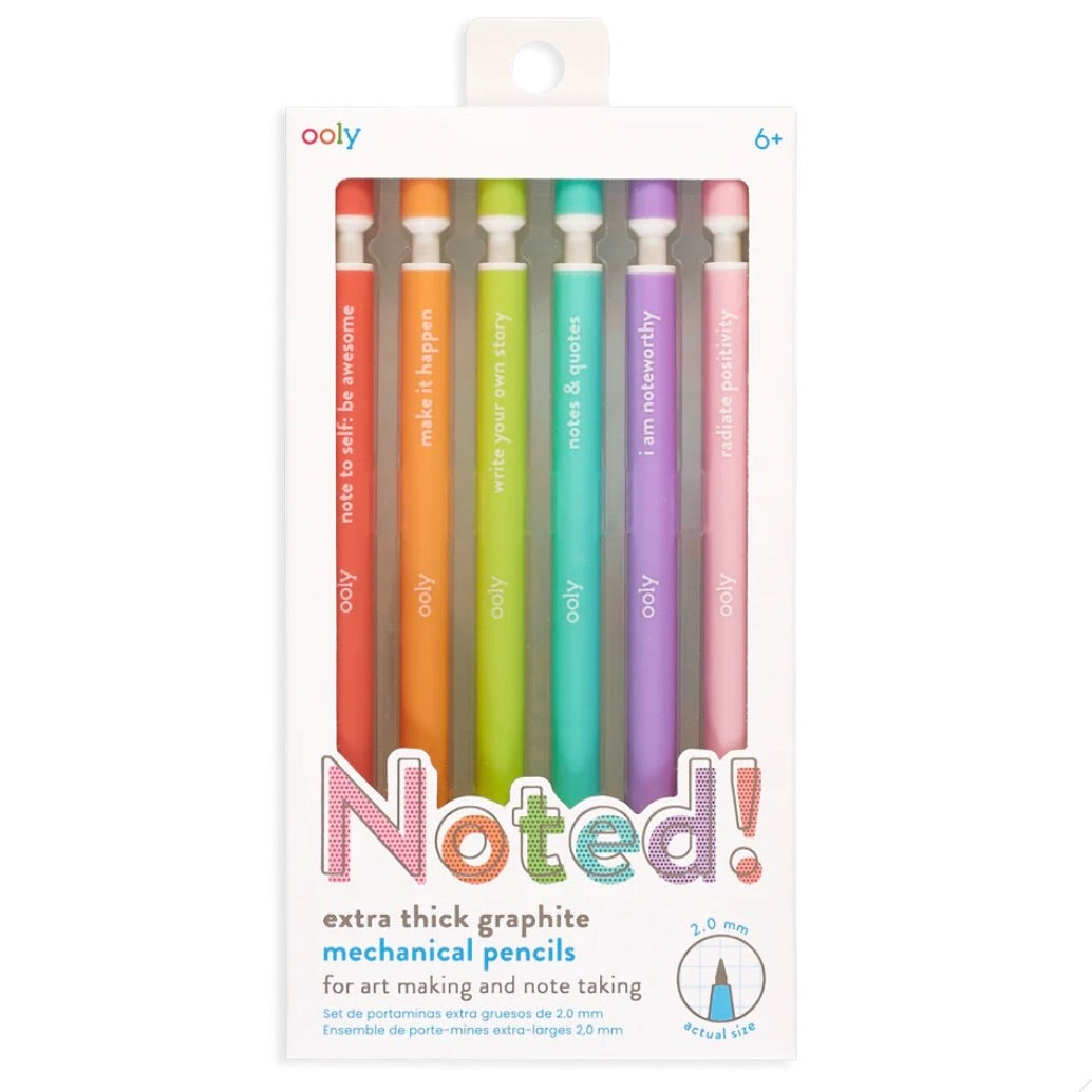 Noted! Graphite Mechanical Pencils