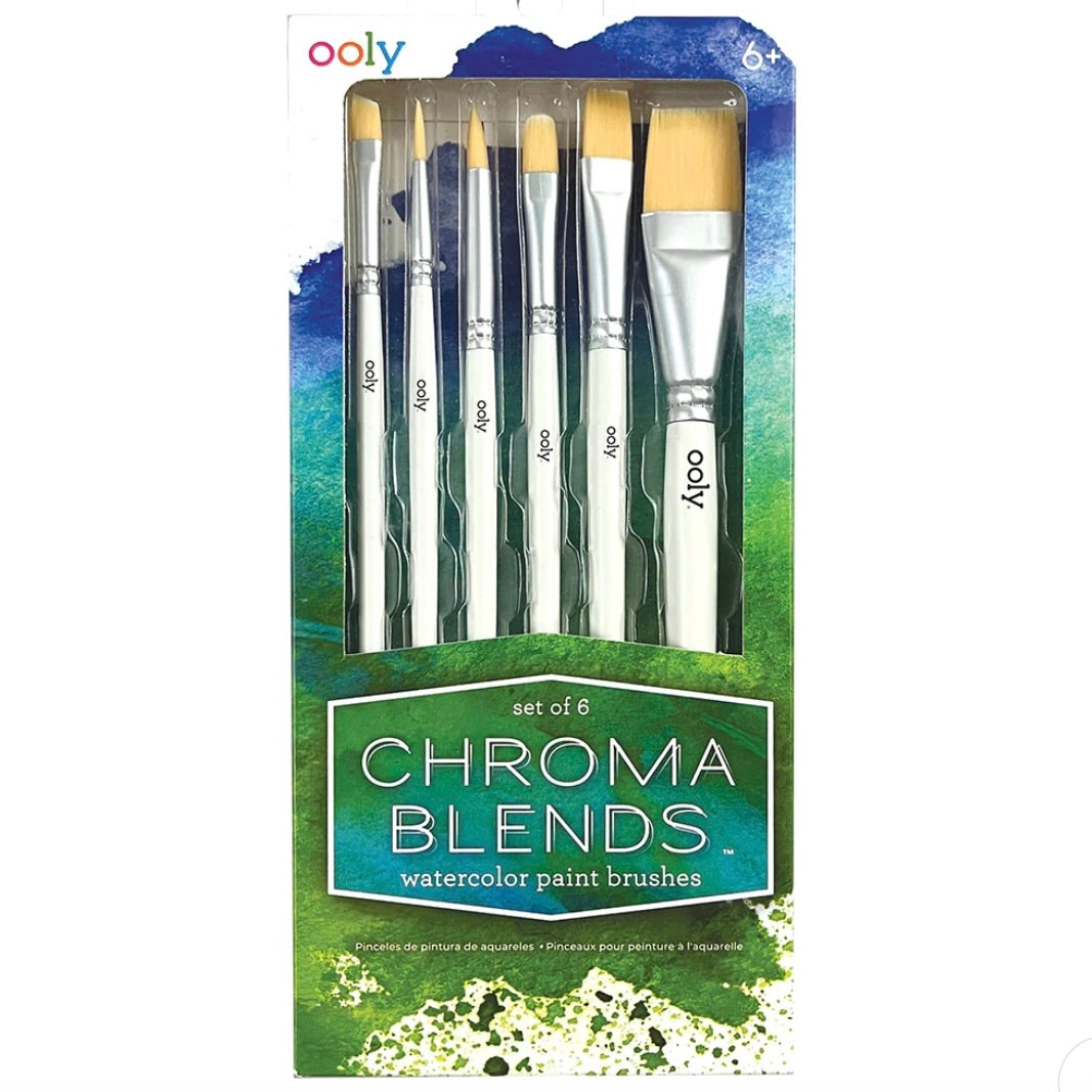 Chroma Blends Watercolor Paint Brushes