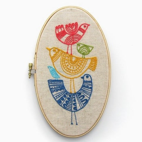 Birds Embroidery Kit