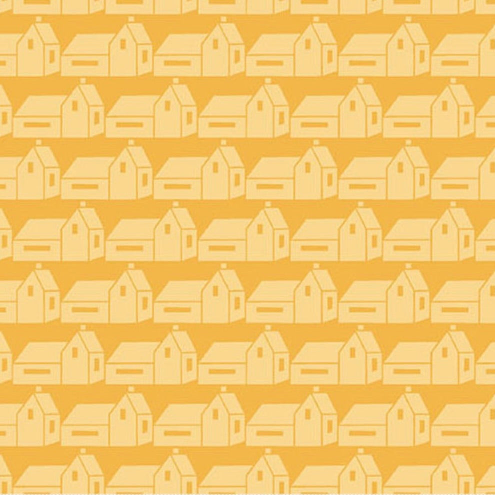 Memories Unfold by the 1/4 Yard - Saffron Rockport