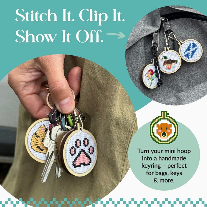 Thanks A Bunch - Mini Matchbox Cross Stitch Kit