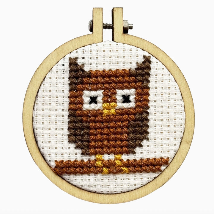 Owl You Need Is Love - Mini Matchbox Cross Stitch Kit