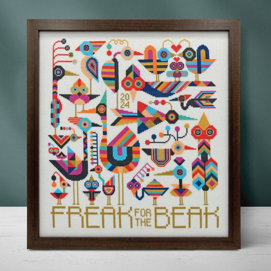 Freak for the Beak Cross Stitch Pattern