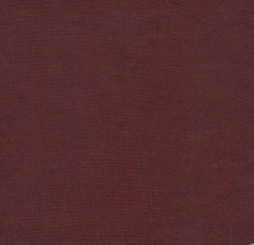 Essex Linen Solid by the 1/4 Yard - Bordeaux