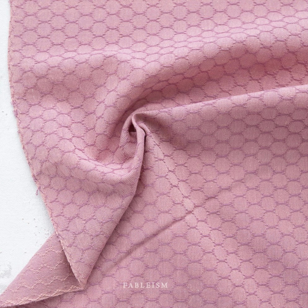 Forest Forage Honeycomb by the 1/4 Yard - Lilac