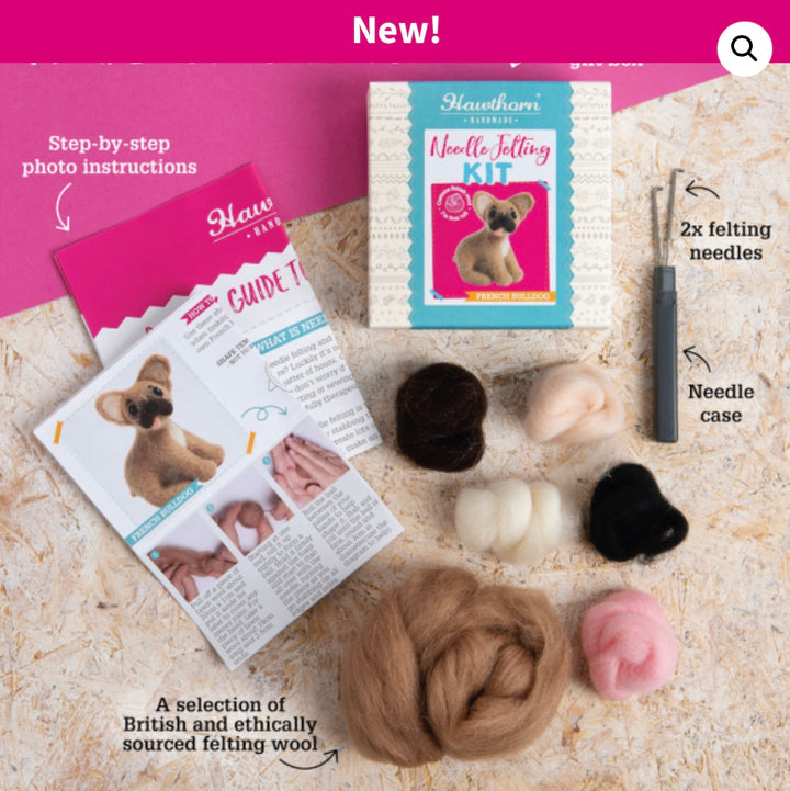 Yeti Mini Needle Felting Kit