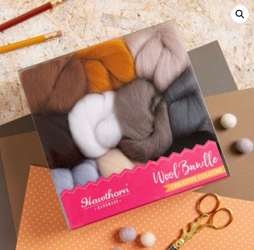 Animals Bundle Wool Roving