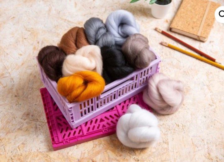 Animals Bundle Wool Roving