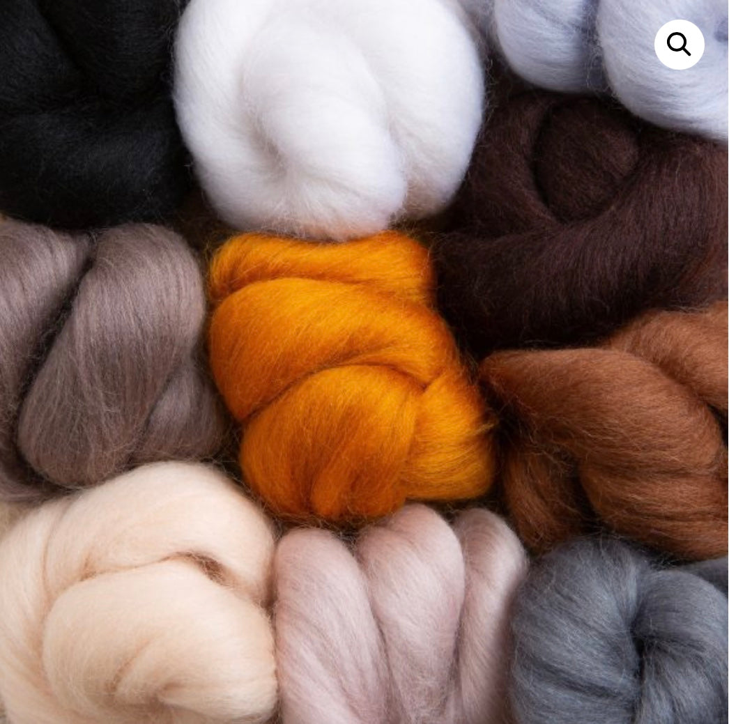 Animals Bundle Wool Roving