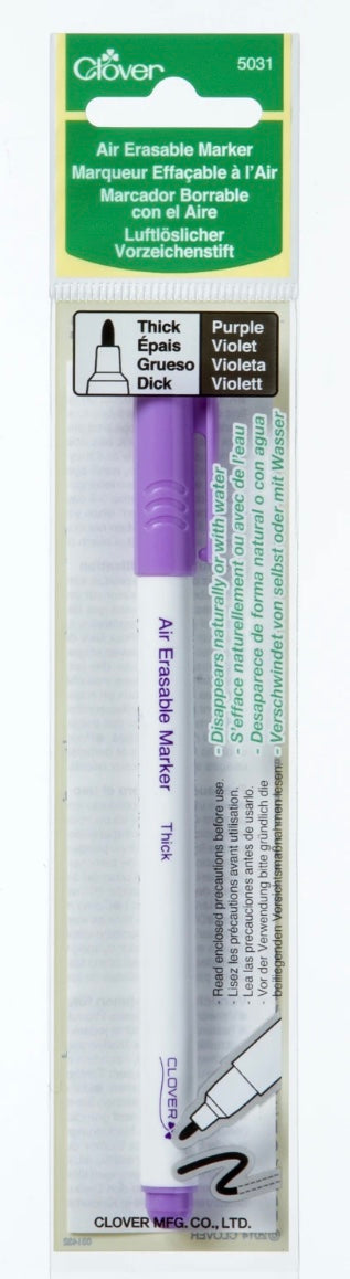 Air Erasable Marker Thick Purple