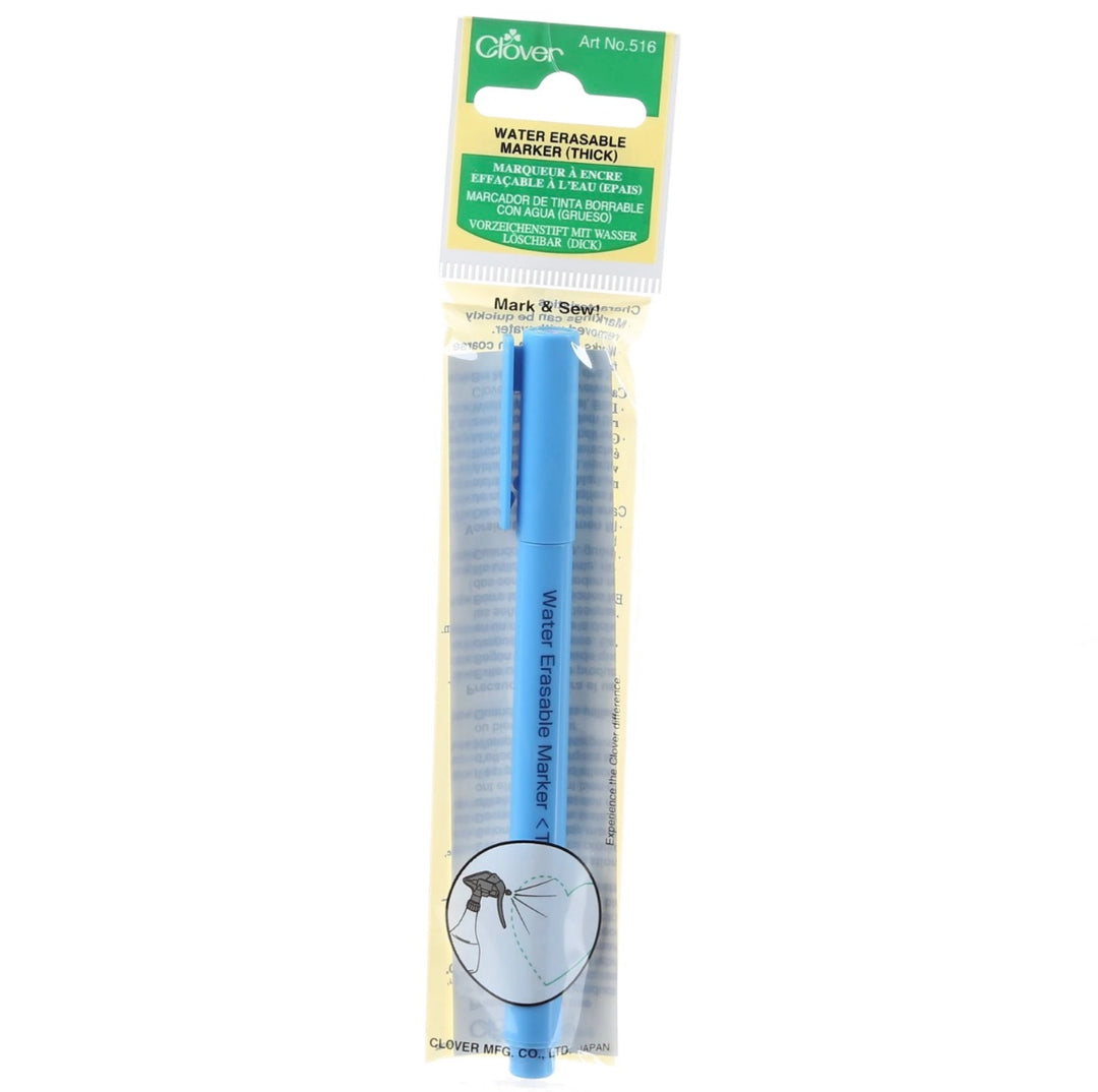Water Soluble Marker Blue Thick