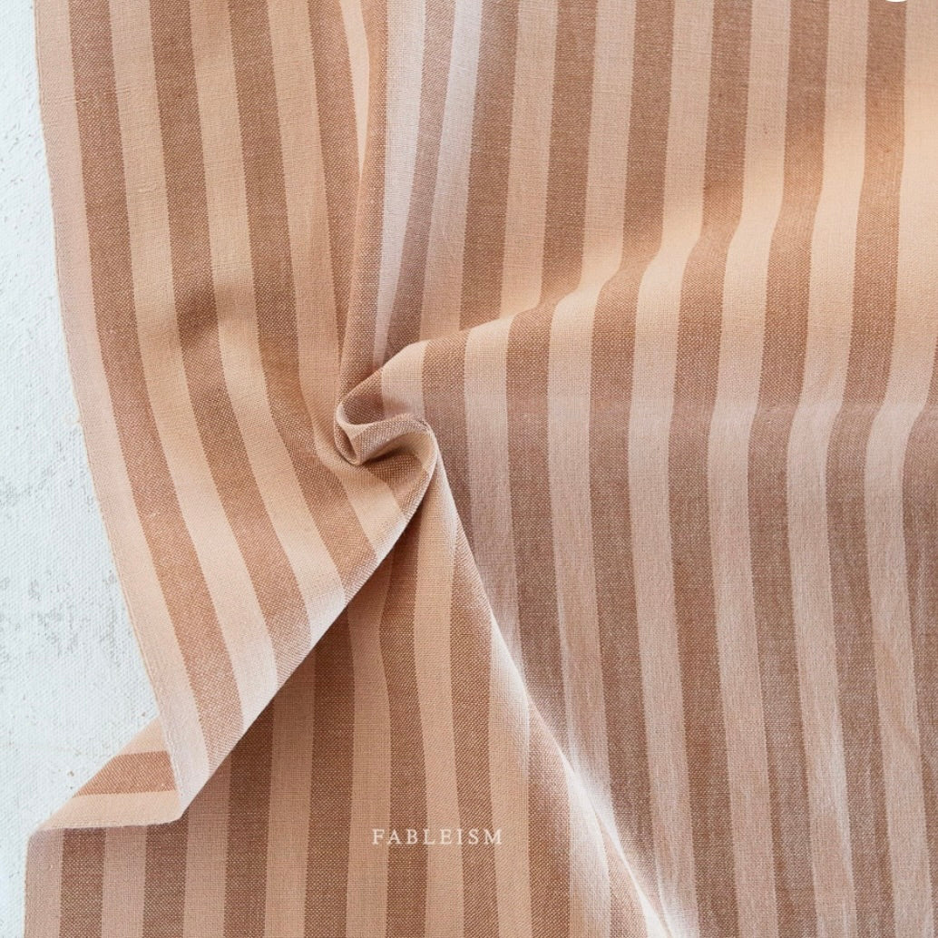 Sun Stripes by the 1/4 Yard - Date Shake