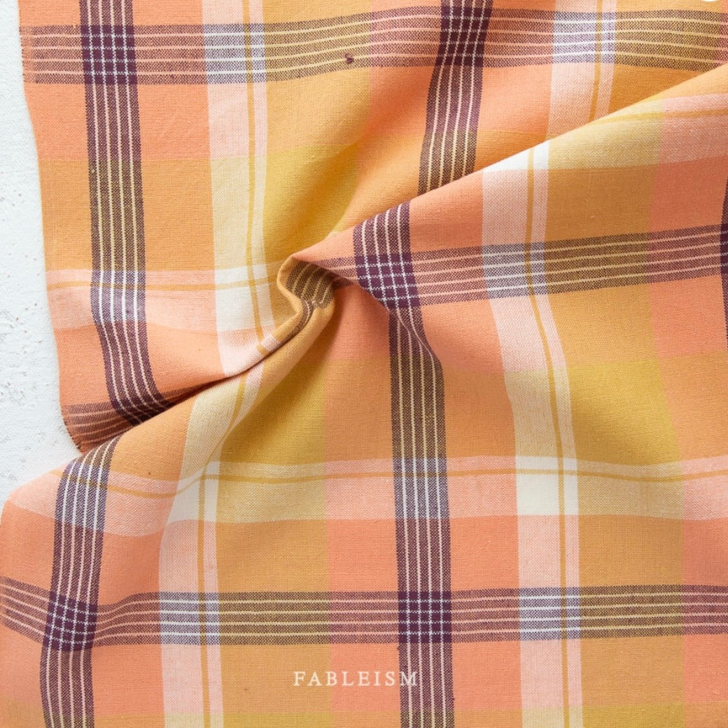 Arcade Plaids by the 1/4 Yard - Apricot