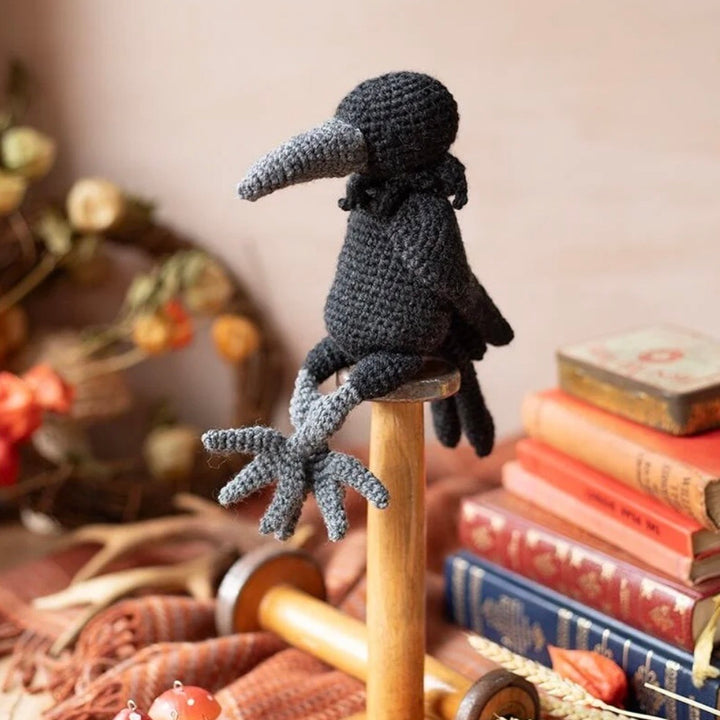 Henry the Raven Crochet Kit