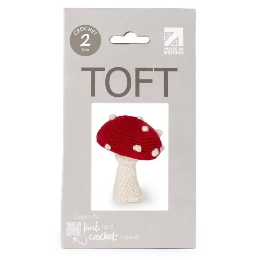 Mini Toadstool Crochet Kit